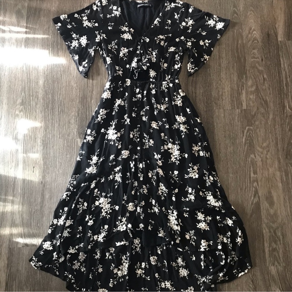 Beautiful black floral dress